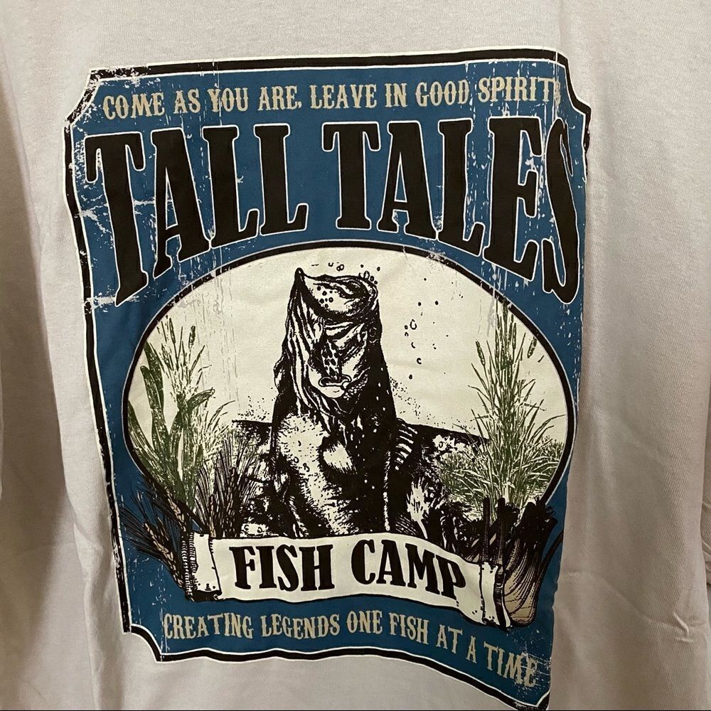 Delta Proweight Fishing T-Shirt Tall Tales Gift - Picture 3 of 7